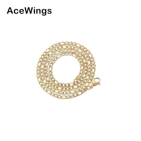Multiple Lengths 3mm NK3 Ratio 1 925 Sterling Silver 18K Gold Chain Vacuum Plating Hip Hop Necklace