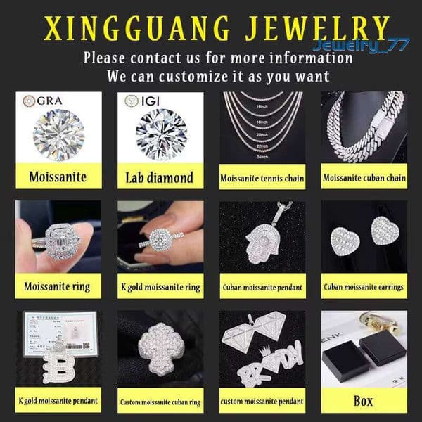 To Pass Ready Ship Tester Hip Hop Fine Jewelry 925 Silver 10Mm Infinity Moissanite Diamond Fully Iced Out Bracelet Jewelry77