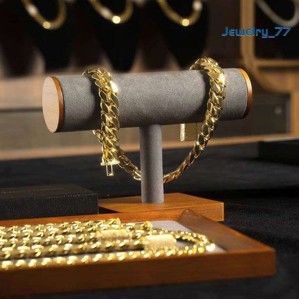 Choker 14K Custom Wholesale Link Gold 18Mm Miami Cuban Chain Necklace