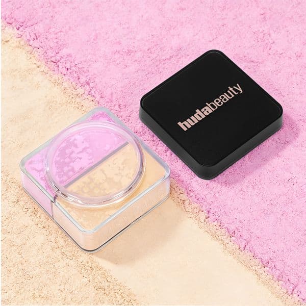 Wholesale hudaBeauty EASY BAKE LOOSE BAKING SETTING POWDER 2-in-1 Loose Setting Powder Set Foundation Setting Makeup Powder for All Skin Types Loose Powder Makeup
