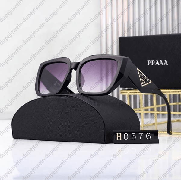 Sunglasses For Women Designer Oversized Luxury Par Vintage Mens Eyewear Top Quality New Tendance With Box Vacation Driving Spectacles