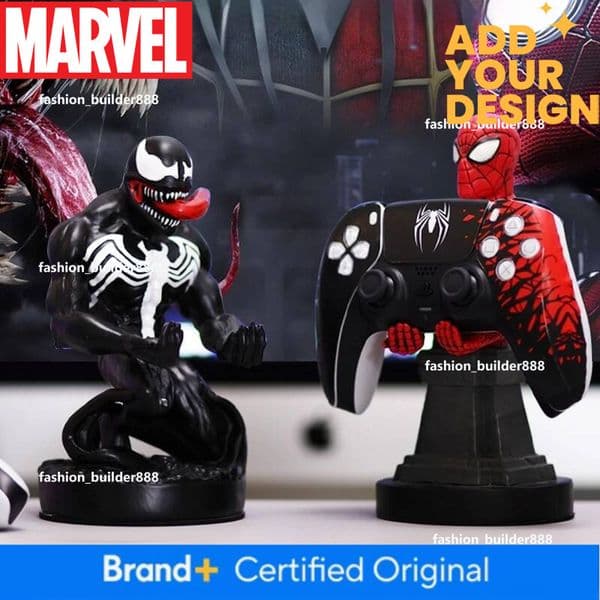 New Avengers Anime Spider-Man Venom Ps5 Xbox Base Display Bracket Deadpool Action Figure Toys Mobile Phone Ps4 Holder Model Doll