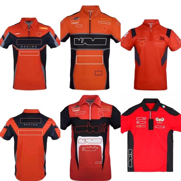 f1 2026 Special edition best-selling sports shirts for motorcycles cars motorcycles cycling sports POLO shirts racing suits short-sleeved breathable quick-drying