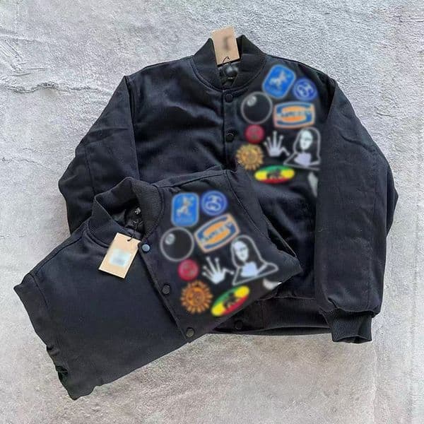 STU Designer puffer jacket Special Offer men High-quality mens warm winter stand-up collar embroidered thickened casual long-sleeved zipper cotton coat