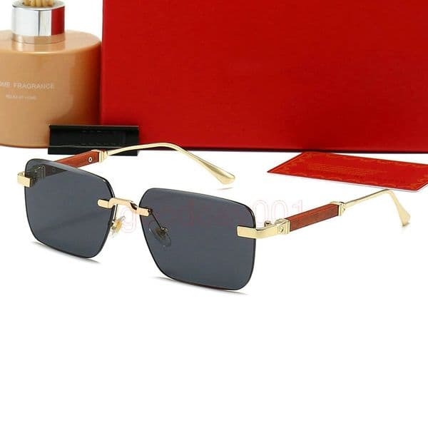 Classic Square Sunglasses For Men Women Fashion Trend Vintage UV400 Sun Glasses Fishing Goggles Outdoor Sport Eyewear C De Sun Glasses Panthere De Sunglasses 001