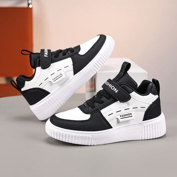 Fashion Kids Sneakers Classic Low Top Casual Shoes for Teens Boys Girls Lightweight Breathable School Shoes Easy On Off Street Style Shoes Free shipping Sizes 28-40