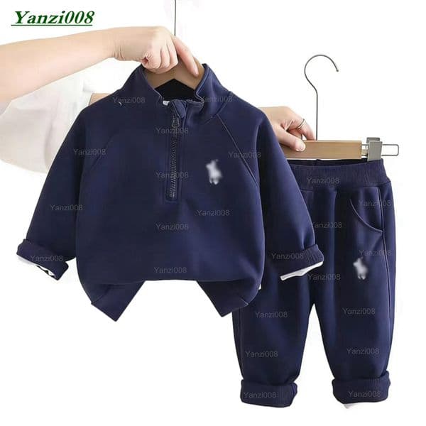 Spring Autumn New Kids Designer Clothes Sets Designer Girls Clothes Brand Kids Tracksuits Set Toddlers Clothing Sweatshirt 2Pcs Kids Boys Sportswear Baby Clothes