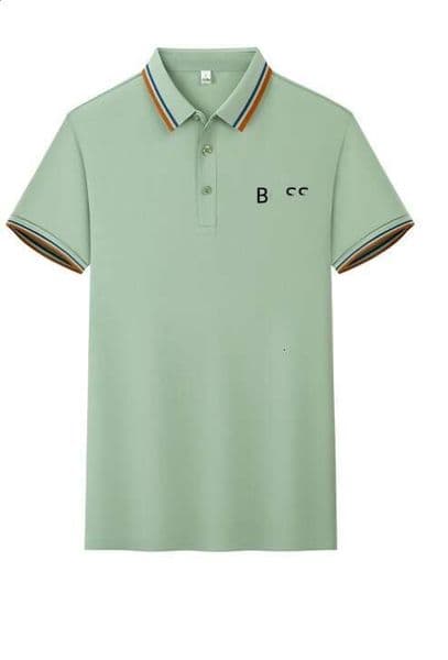 Buyers' PicksLuxury Mens Polo Shirt Fashion Men's T-shirt Designer Polo Shirt Collar Breathable Top Summer Business Shirt Asian size BL99205