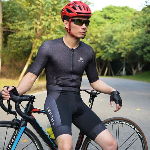 SWIFTOFO Pro Team Triathlon Suit Men Cycling Jersey Skinsuit Jumpsuit Maillot Clothing Ropa Ciclismo Road Bike Tights Sports Set 260324