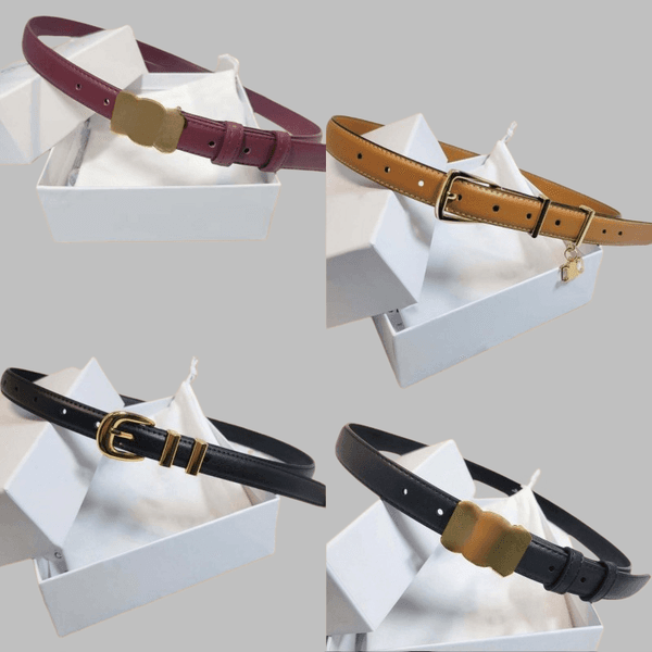 Designer belt Letter belt decoration simple women fashion belts for women designer Pair with jeans and skirt width 1.8cm 2.0cm with box7 ho823