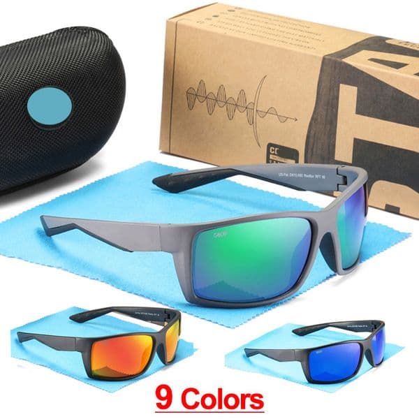 COSTAVIP 580P Polarized Sports Sunglasses Men Women UV400 Protection Luxury Designer Driving Fishing Sunglasses Outdoor Eyewear Wholesale