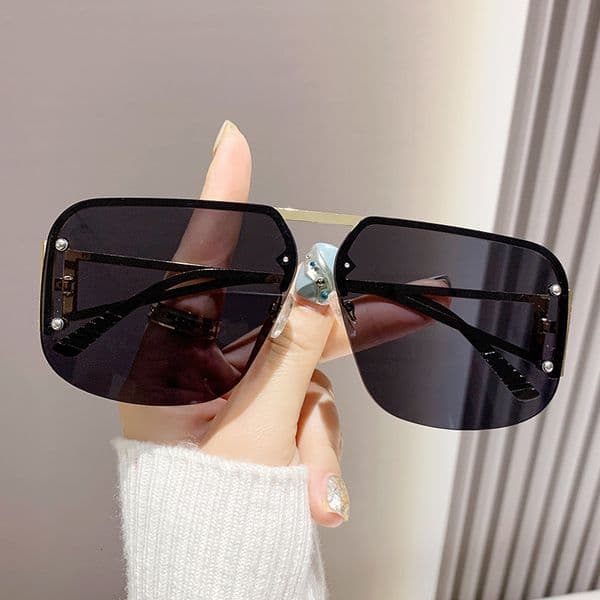 Free Shipping High Value Black Frame Sunglasses Wholesale Unisex Bulk