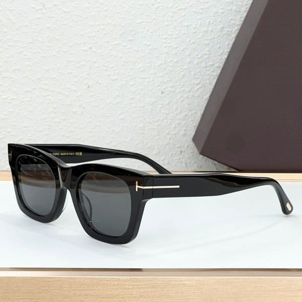 New TF EMMA FT1314 Eyewear TOP Quality Designer Sunglasses Fashion Luxury Brand Classic UV400 Square Acetate Frame for Men Women With Original Box Size 51-22-140
