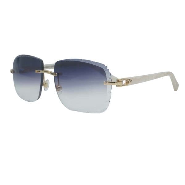 New Arrival Luxury Designer Style Sunglasses Exquisite Diamond Cut Lens Premium Quality Trendy Sun Glasses for Women Men