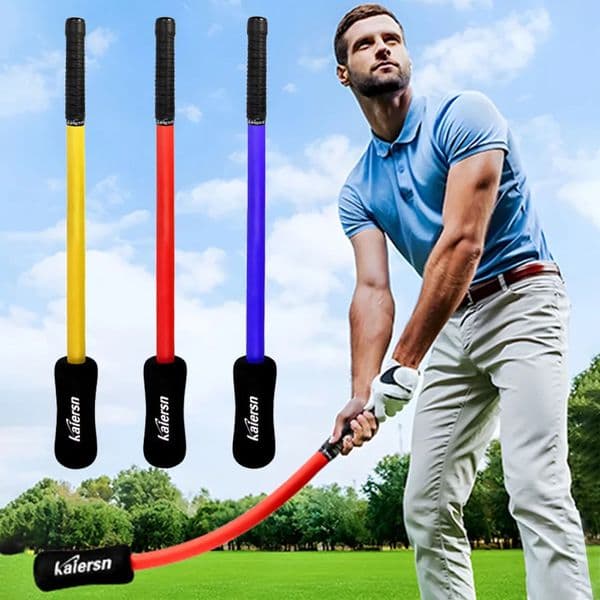 Kaiersn Golf Swing Training Soft Stick Beginner Gesture Correction Training Power Stick Foam Swing Golf Training AIDS 260327