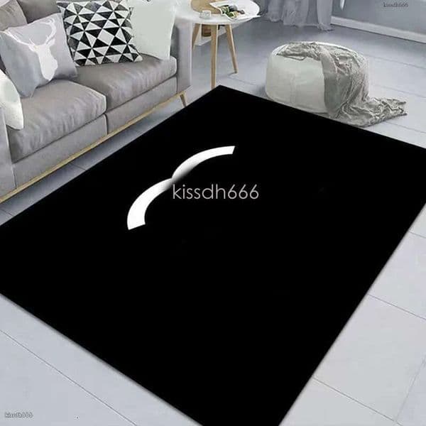 Fashionable letter carpet luxury designer carpet, suitable for living rooms, bedrooms, coffee tables, floor mats, clothing rooms, decorative carpets