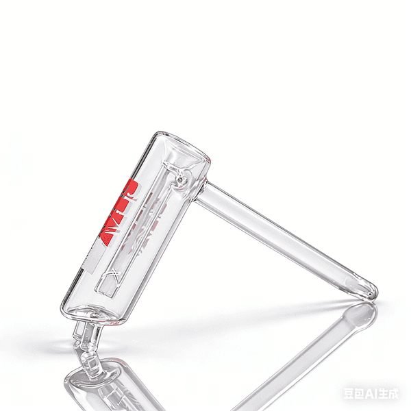 Thick heady Clear Bubbler Glass hammer water bong Inline Percolator Water tobacco smoking pipe for dry herb