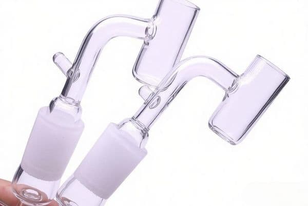 Wholesale 16mm Coil Quartz Enail Banger Female Male 10mm 14mm 18mm Quartz E Nail Banger for water glass bong pipe