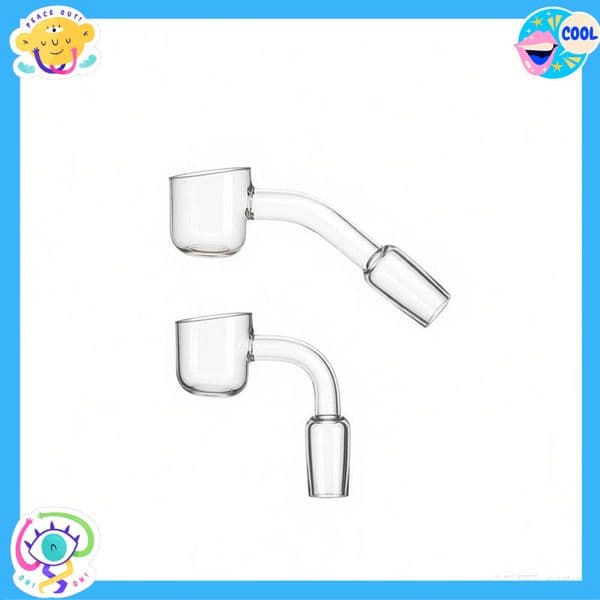 Super 100% XL Smoking Quartz Banger Nail Thick headt 10mm 14mm 18mm male female 45 90 Degrees Quartz Beveled Bangers Nails For Glass Bongs