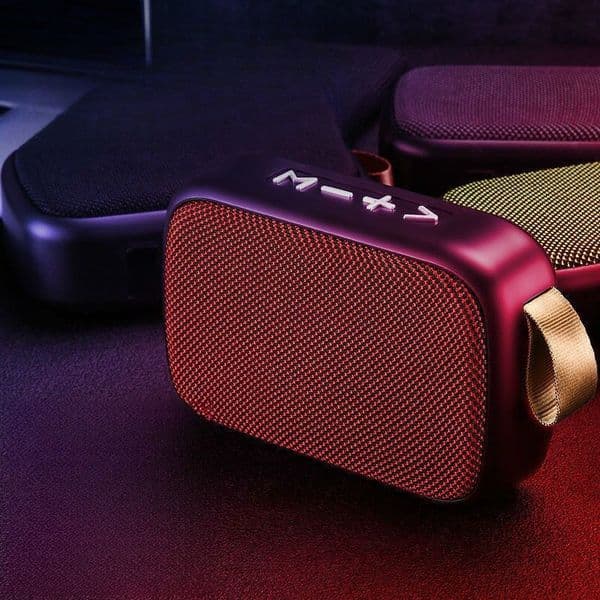 Bluetooth Speaker Outdoor Fabric Mini Portable Subwoofer USB TF Card Slot Creative Gift Speaker