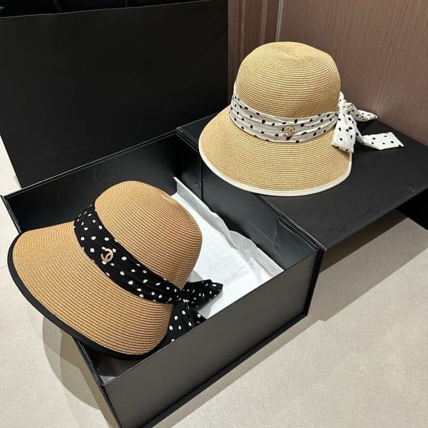 Summer Straw Bucket Hat Designer Summer Hats For Women Sun Hat Beach Cap Ladies Bowknot Casual Bucket Hat For Women Straw Hat