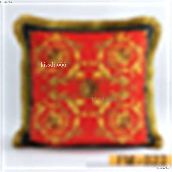 Designer Pillow Decoration Pillow Luxury Fashion Retro Velvet Fabric Tassel Cushion Waist Pillow Cover Sofa Car Seat Cover Decorative Pillow-G2542