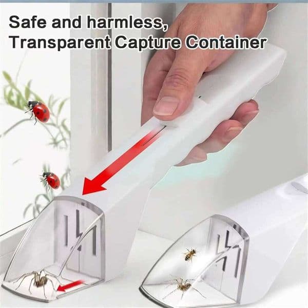 Handheld Clamp Catcher - Spider Bee Insect Catching Artifact Tool KQCYB01