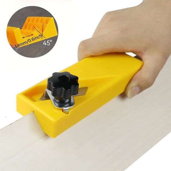 Chamfering Woodworking Planing and Manual Edge Trimming suitable for Carpentry