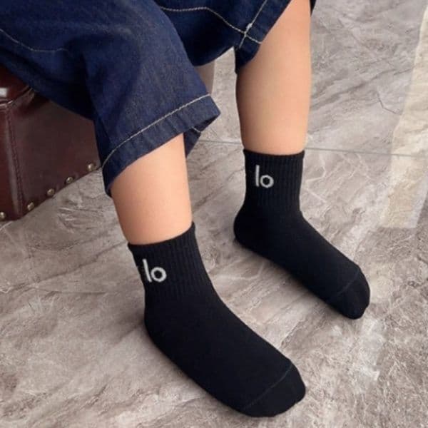 Designer Childrens Socks Fashionable Pure Cotton Baby Socks Casual Boys Girls Sock Kids Designer Stockings Suitable For All Seasons 5 Pairs Per Pack