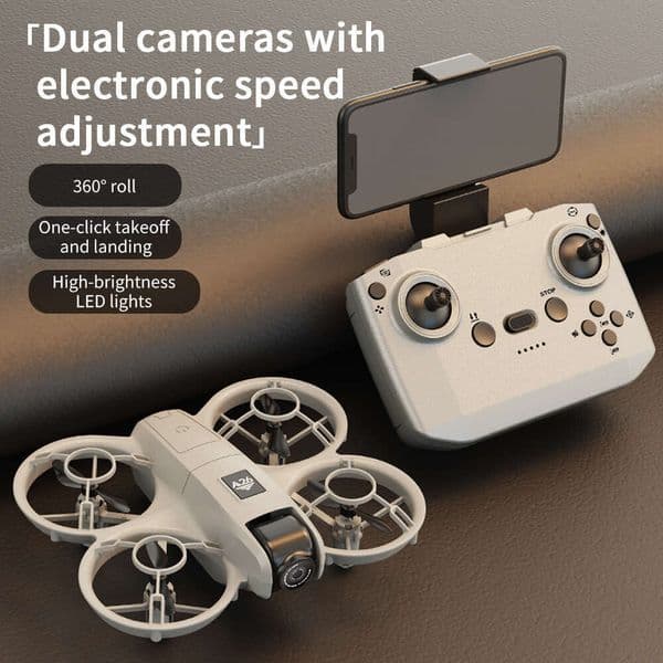 New Product V2 Drone HD Aerial Photography 8K Long Endurance Remote Control Aircraft Optical Flow Dual Camera Four-Axis Flight Kuhangxin