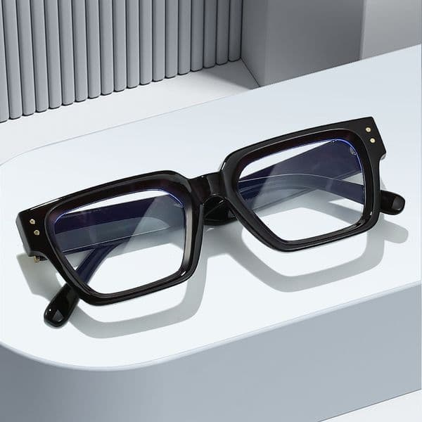 High Quality Coolfang New European and American Fashion Square Frame Non-Prescription Women, Blue Light Blocking Glasses for Men, Optical Frames, Wholesale