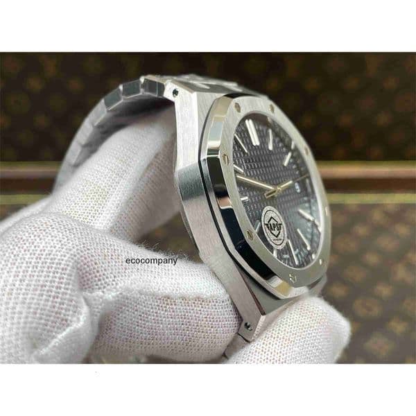 Top quality royals oak watch mens watch 15500 15510 super clone watches 4302 mechanical movement sapphire glass 904L steel 41mm with box SYZO