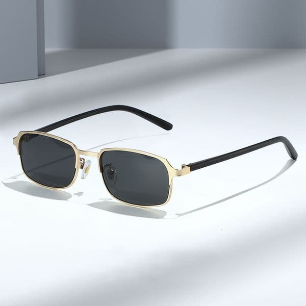 Free Shipping New Business Casual Metal Sunglasses, UV Protection Driving Glasses For Men