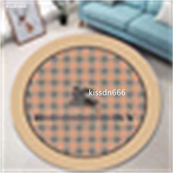 Designer Carpet Letter Floor Mat Bedroom Living Room Tea Table Computer Desk Round Foot Mat Home Decoration