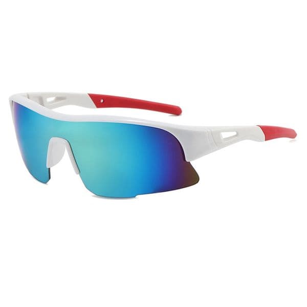 Lightweight Sport Sunglasses for Men UV Protection Outdoor Cycling Driving Trendy Half Frame Sun Shades Fashion Sun Glasses Eyeglasses