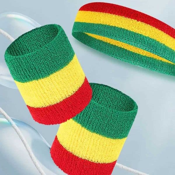 3Pcs/Set Cycling Head Sweat Sport Wristbands Elastic Breathable Yoga Hair Bands Protector Wrist Support Sweatband Men Women Z260504