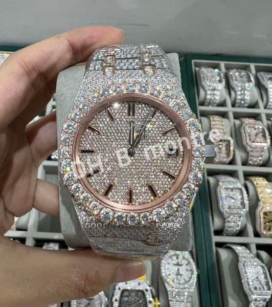 moissanite watch mossanite watches men designer women Watch mens watches high quality designer men v36