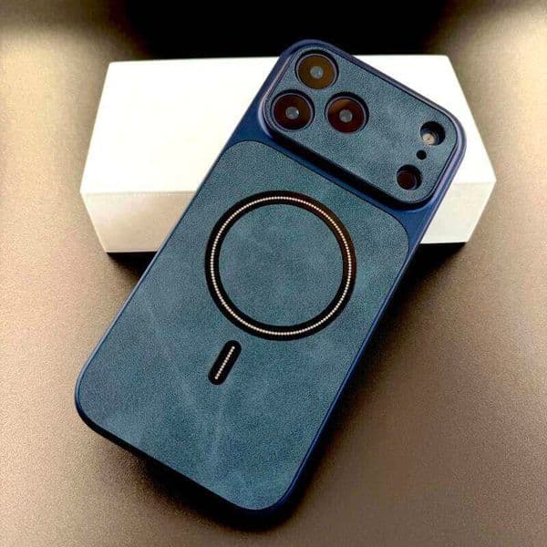 Luxury Retra Faux Leather Case For iPhone 17 16 15 14 13 Pro Max 17Pro 16Pro 15Pro 14Pro 13Pro Wiireless Charge PC Cover 26L0505