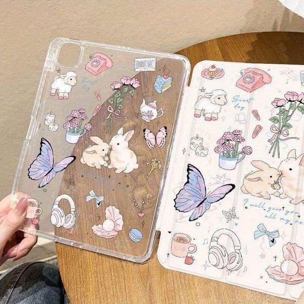 TPU Protective Cover For 6 10th Gen Air 5 4 10.9 Pro 11 2nd 3rd 4th iPad 10.2 7 9 8 With Pencil Holder Case 26Y0505