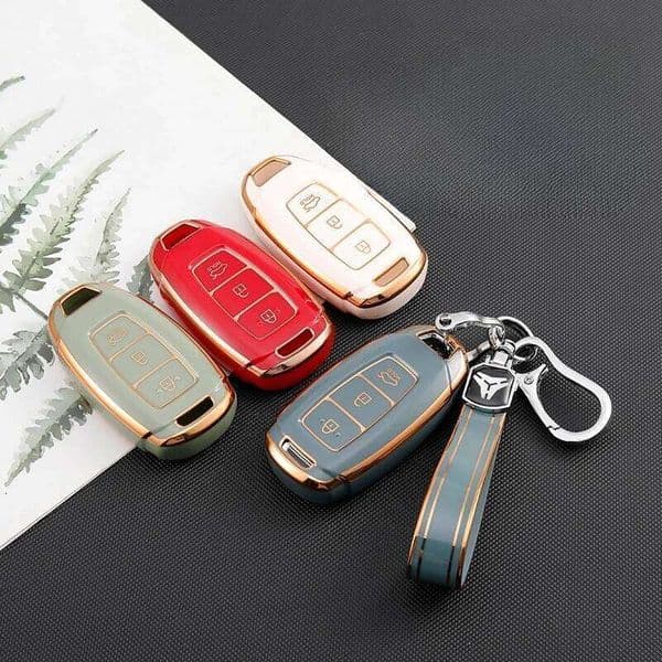TPU Car Case Key Fob Cover for Hyundai I30 Ix35 KONA Encino Solaris Azera Grandeur Ig Accent Santa Fe Palisade