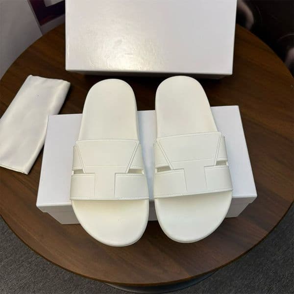 Men Designer Cut Out Slides Multi Colors Casual Slippers Summer Beach Pool Anti Slip Vacation Sandals 1102