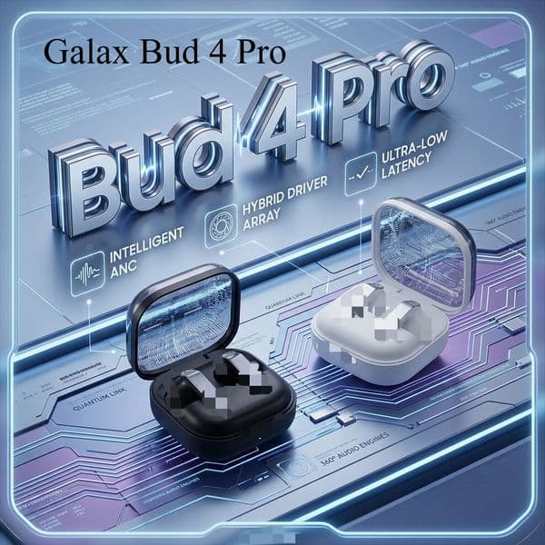 high quality Buds4 Pro True Wireless Earbuds Bluetooth Headphone Buds 4 Pro HiFi Sound Low Latency Sport Earphone for Smartphone
