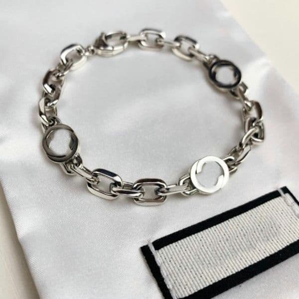 Luxury designer jewelry Charm Silver Bracelets jewlery designer for women designer Bracelets for wedding gifts