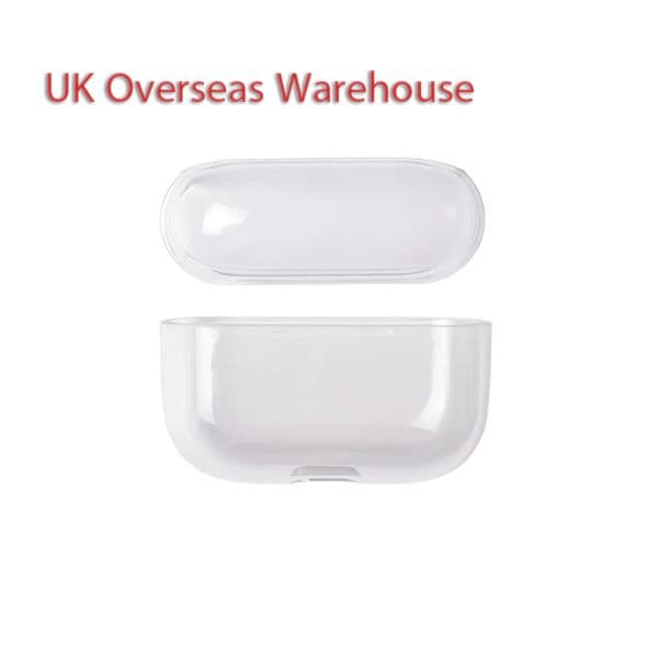 UK Local Stock Matte Black TPU Earbud Protector, Anti-Fingerprint Non-Slip, Durable Daily Use Full-Wrap Anti-Collision Earphone Cover