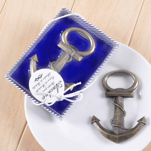 200pcs Wedding favor Beach Anchor Bottle Can Opener Beer Bottle Openers Favors Shower Party Gift