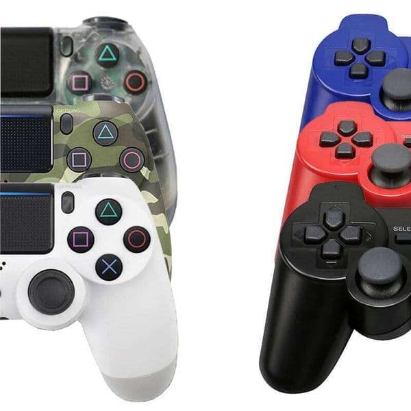Wireless Gamepads Support Bluetooth PS3 Controller Joystick Built-in Vibration for PS 4 Control Joypad Accessories S260506