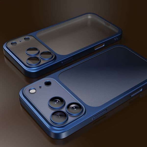 Phone case Suitable for iPhone 17 Case Matte Electroplated PC Ultra-thin Shockproof 16 Pro Max Lens Film Protective Cover Phone case
