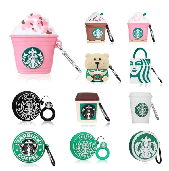 Cartoon Coffee Cases For Airpods 21 Cute 3D Airpod Case Fashion Soft Silicone Wireless Earphone Air Pods Pro Protect Covers Conqu4