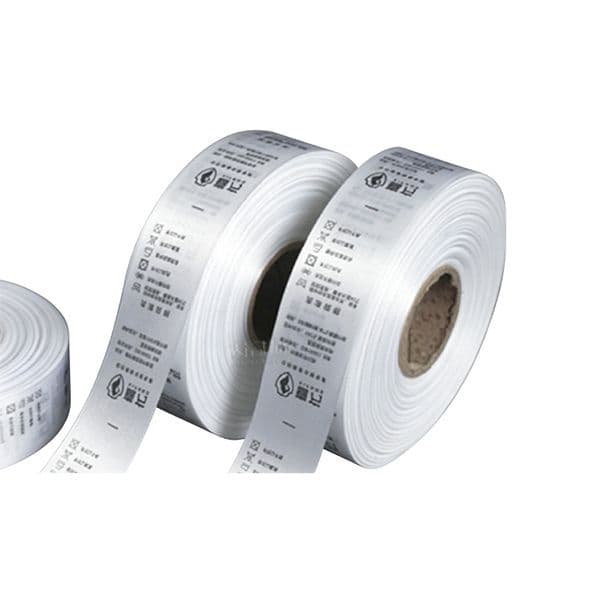 Custom All-process Care Labels Printing/Woven Tags On-demand Sampling LOGO Neck Label Sets for Branded Clothing