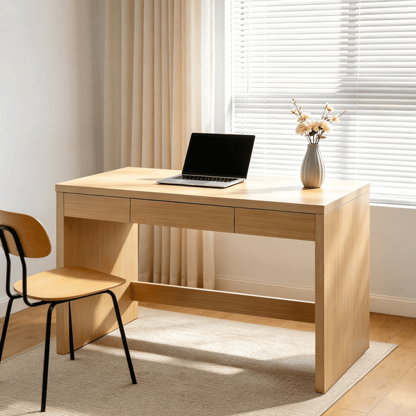 Home Offices Computer Desk And Writing Table Farmhouse Home Office Desk With Drawer Study Desk For Bedroom Writing And Home Office Table 47 Inch